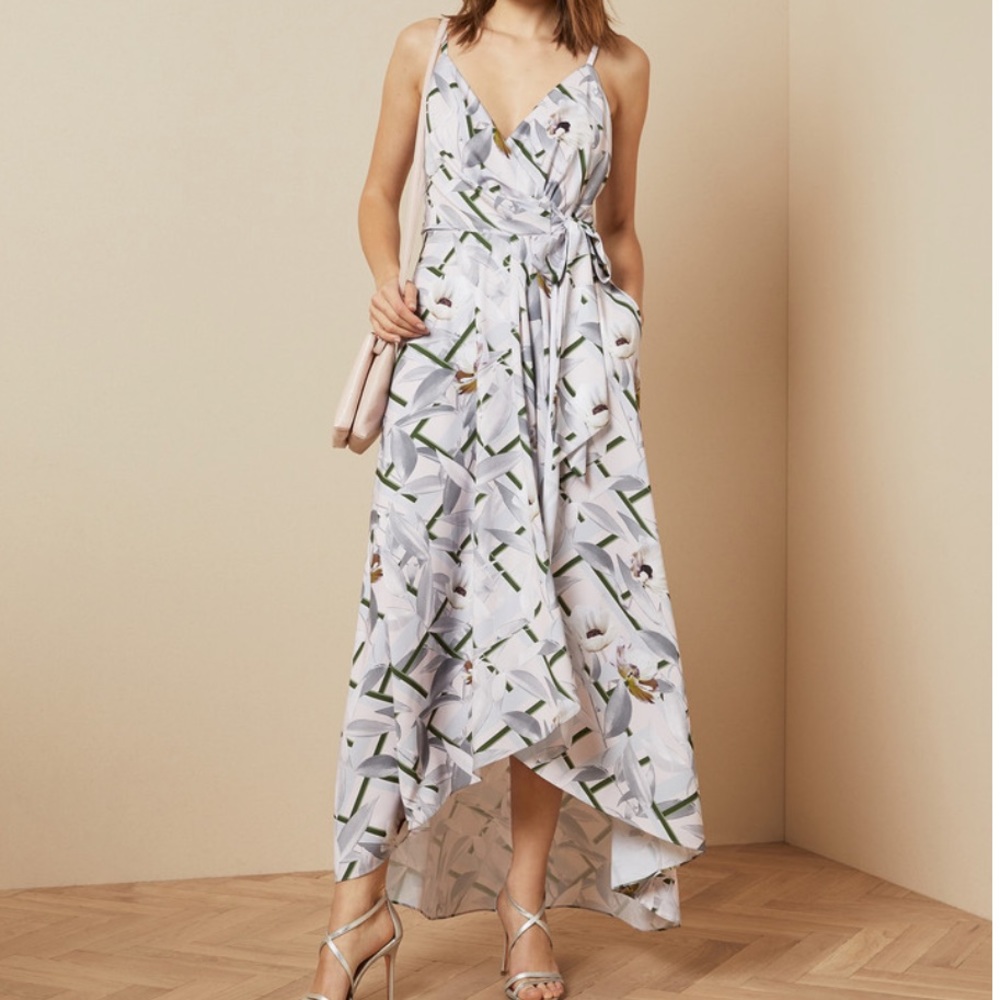 Ted Baker wrap dress with pockets